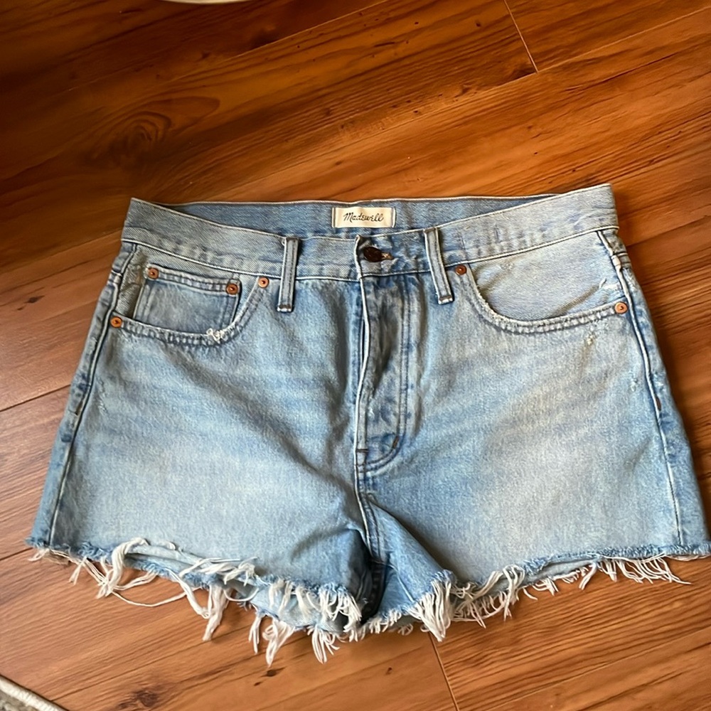 Madewell relaxed denim shorts